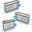 Organiz. puerta cocina pack 3 con esponjas y ganchos
