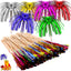 Set 100 Pzas Decoración Cóctel Palillos Platos Frutas