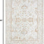 Alfombra lavable dormitorio sala 5'3"x7' gris