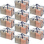 10 Pzas Bolsas Almacenamiento Reutiliz. Transparentes