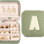 Estuche organiz. de joyas para mujer portátil