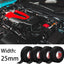 Arnés cable tela 1" x49.2pies 24 rollos automóvil