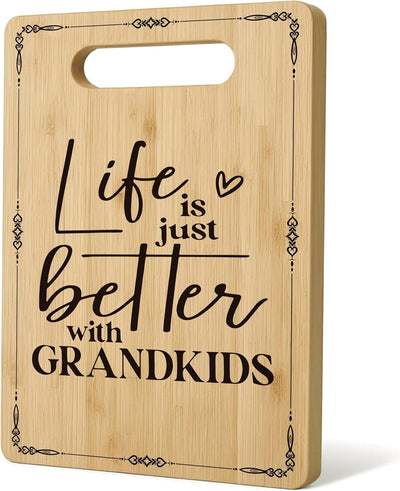 Tabla cortar regalos para abuela y abuelo cocina