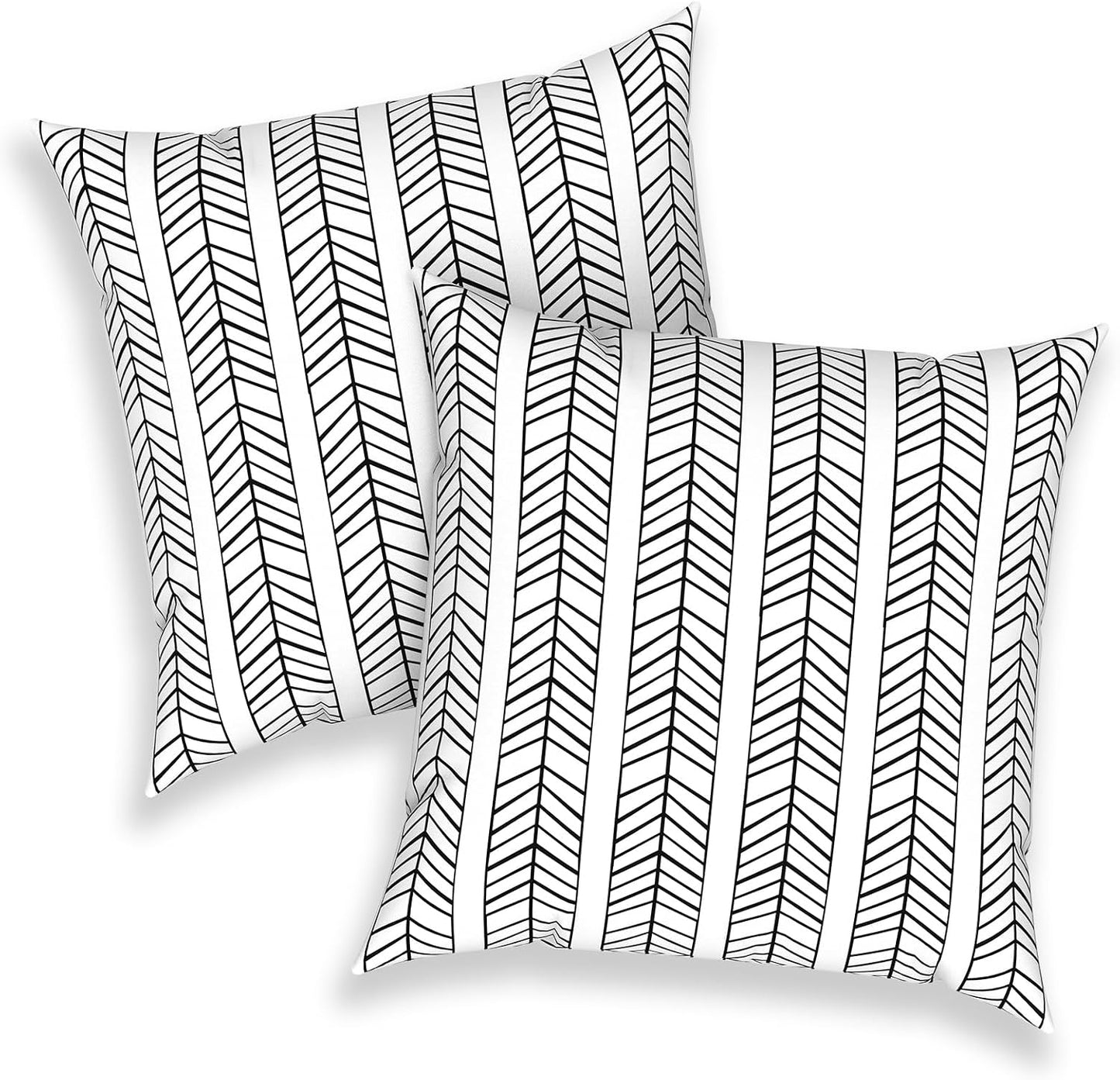 2 Pzas Funda Almohada Cuadrada 16x16" Blanca