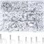 700 Clips Cable Acero 0.157-0.394pulg para Pared