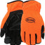 Guantes trabajo naranja alta visibilidad forro Thinsulate 3M