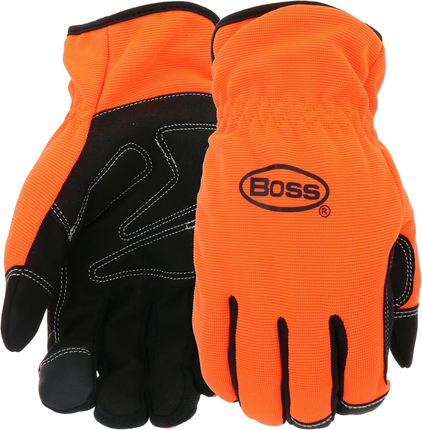 Guantes trabajo naranja alta visibilidad forro Thinsulate 3M