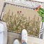 Tapete floral 24x35pulg interior y exterior