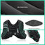 Chaleco peso ajustable 6-20 libras para caminar entrenamiento