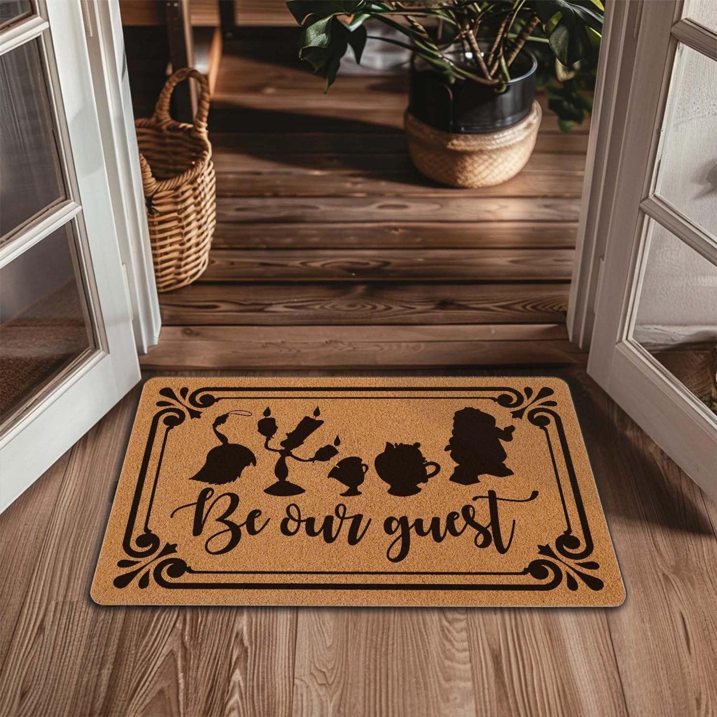 Tapete antiderrap puerta entrada patio 17x29.5