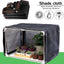 Malla sombra jardín 90% negro para pérgola patio