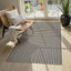 Alfombra yute 3x5 geométrica lavable entrada cocina