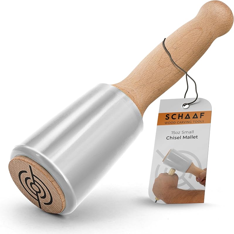 Mazo carpintería 15oz para cinceles y gubias