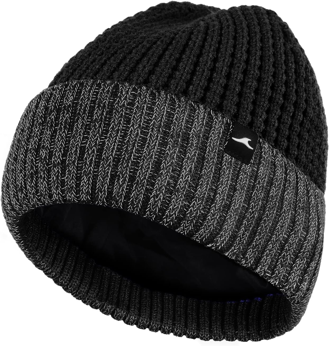 Gorro invierno reflectante para correr al aire libre