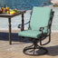 Cojín silla respaldo medio exterior 18x16.5 Aqua Leala
