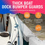 Protectores parachoques muelle lancha poste vertical