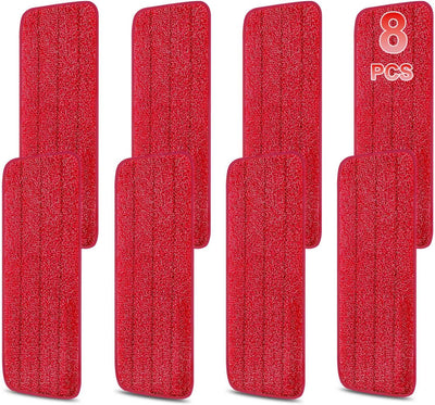 8 Pzas Almohadillas Microfibra 16.5pulg Repuesto Mopa Bona
