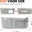 Visera solar lateral derecha Toyota Venza gris