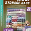 Bolsas almacenamiento 10gal 18x20" transparentes XL pack 20