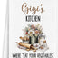 Toalla cocina 16x24pulg decorativa para abuela