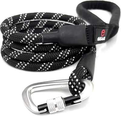 Correa cuerda perro mosqueton 1100lb 6ft para grandes