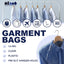 Bolsas plástico transparente para ropa 21x4x40 50uds