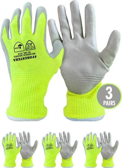 Guantes corto nivel 5 seguridad carpintería construcción