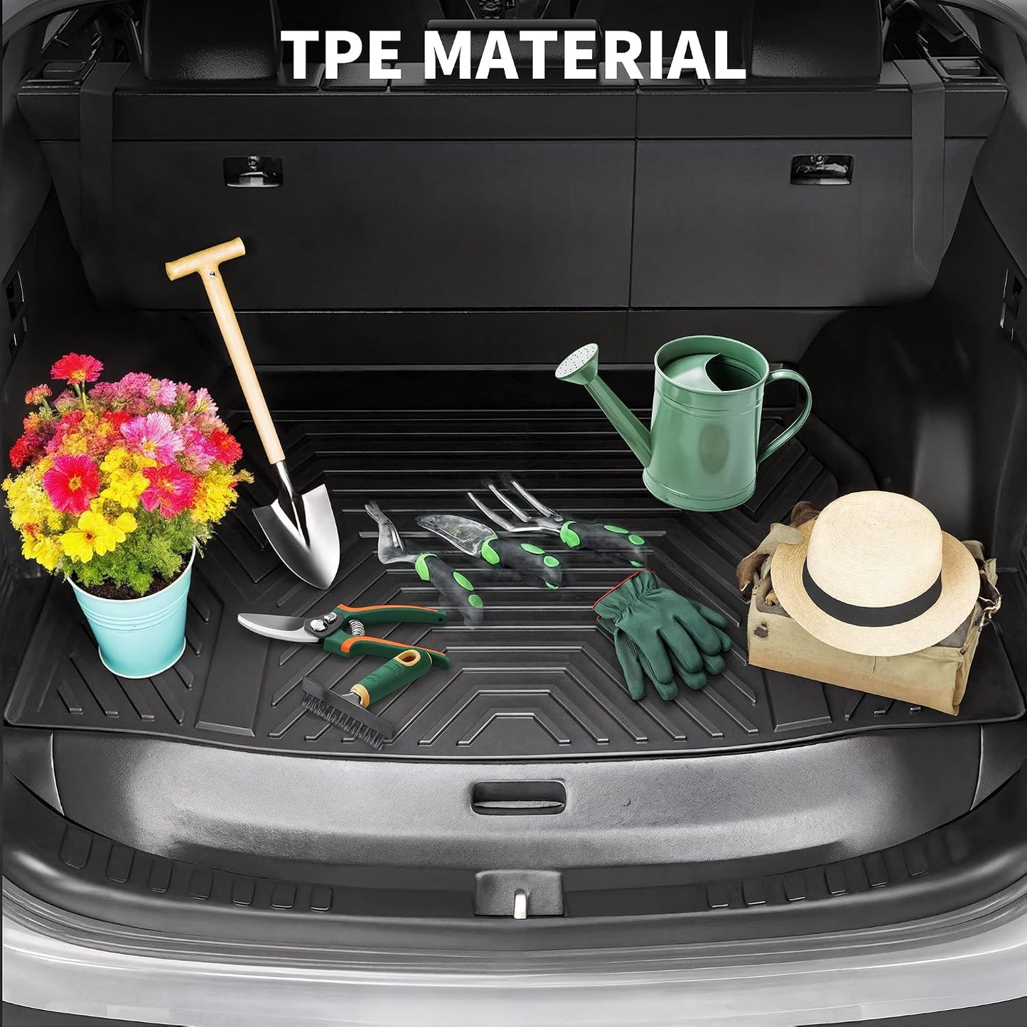 Alfombrillas cajuela Honda Civic 16-21 TPE negro