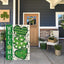 Bandera San Patricio 12x18pulg doble cara tréboles decoración patio