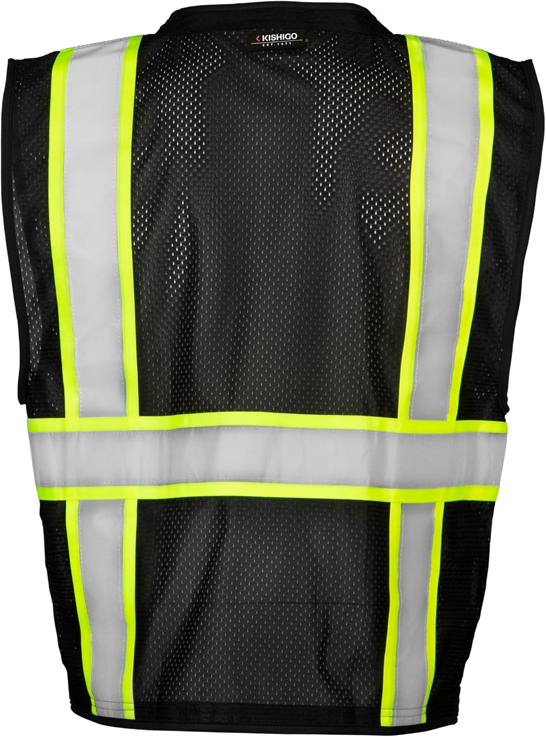 Chaleco hi-vis para hombre con 6 bolsillos poliéster ultra-cold