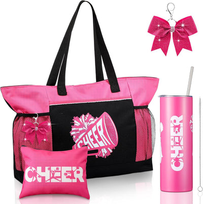 Set 4 Pzas Bolsa Tote Vaso 20oz Maquillaje Llavero
