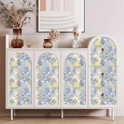 Papel tapiz floral autoadhesivo extraíble 17.5x78.6