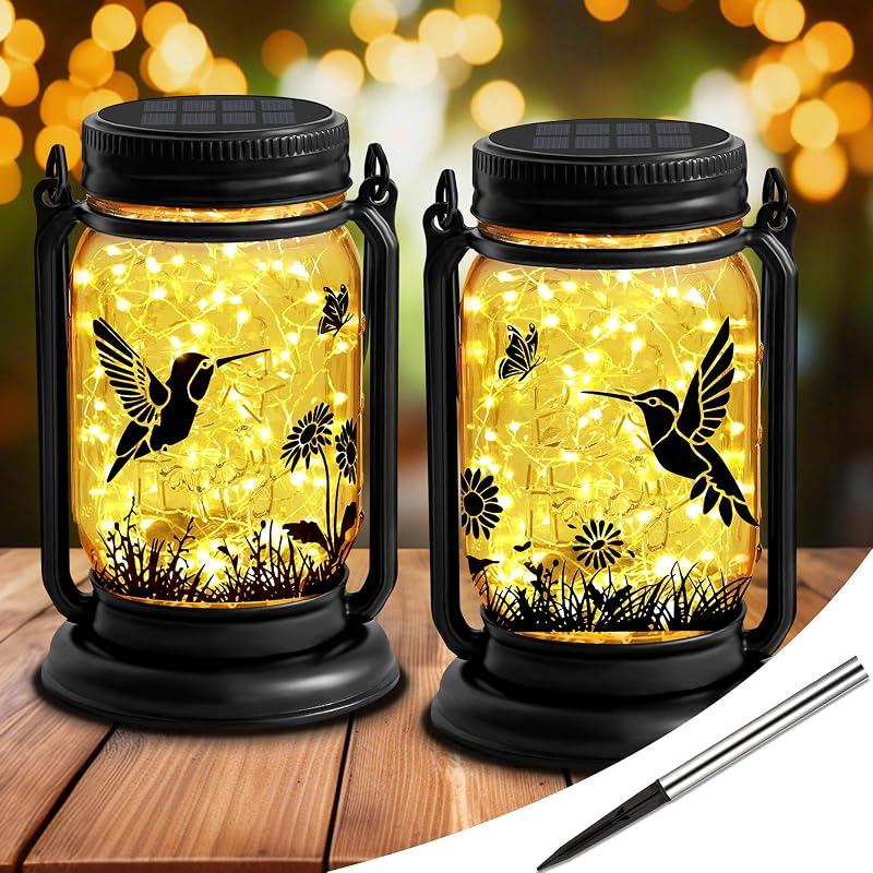 Farol solar colibrí 3en1 para exteriores impermeable