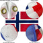 Bandera Noruega 3x5ft para fiestas desfiles eventos