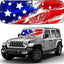 Parasol térmico Jeep Wrangler UV 1997-2025 plegable