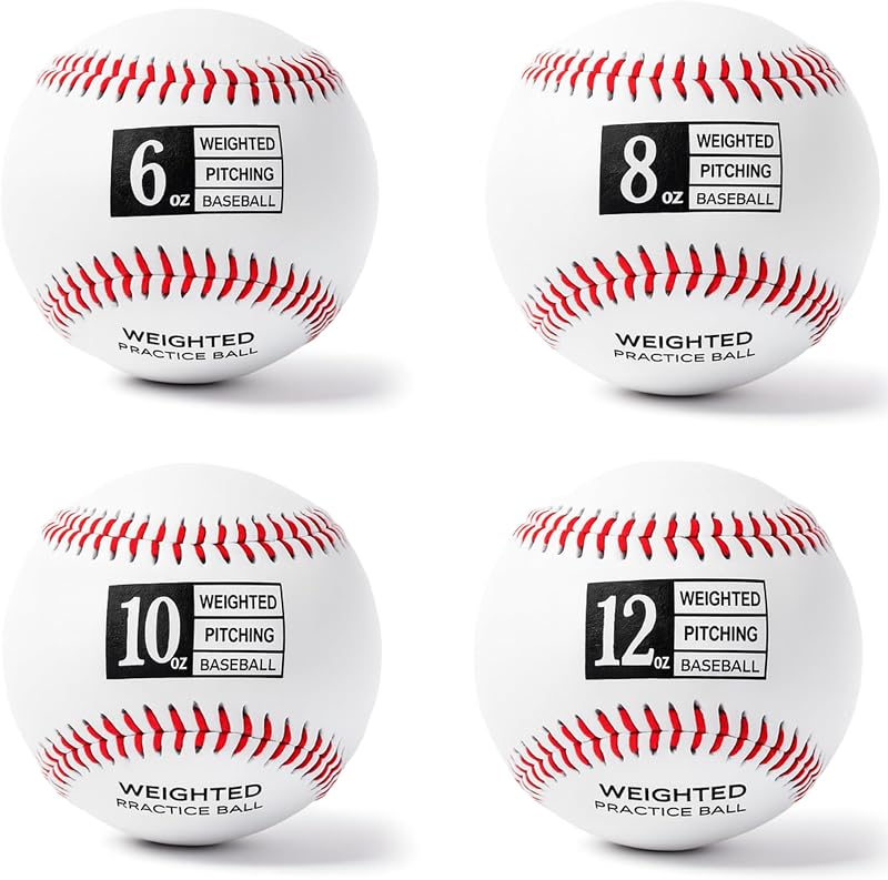 Pelotas béisbol con peso para lanzamiento y golpeo