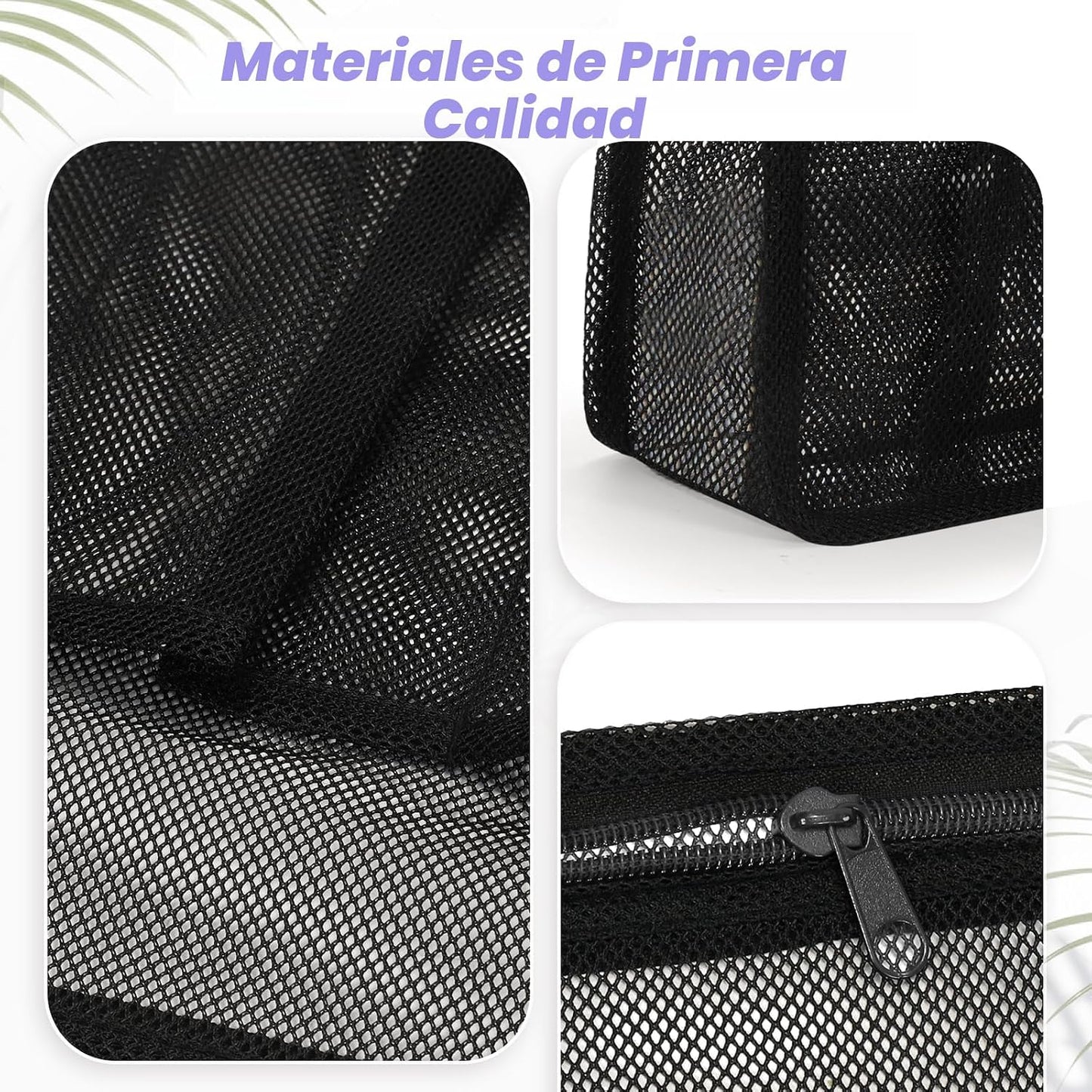 Organiz. malla para ducha viaje dormitorio estudiante negro