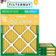 Filtro aire MERV 11 20x23x1 plisado HVAC 4 pzas