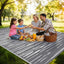 Alfombra exterior 8x10ft impermeable reversible camping