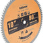 Hoja sierra inglete 10pulg ATB 80 dientes eje 5/8
