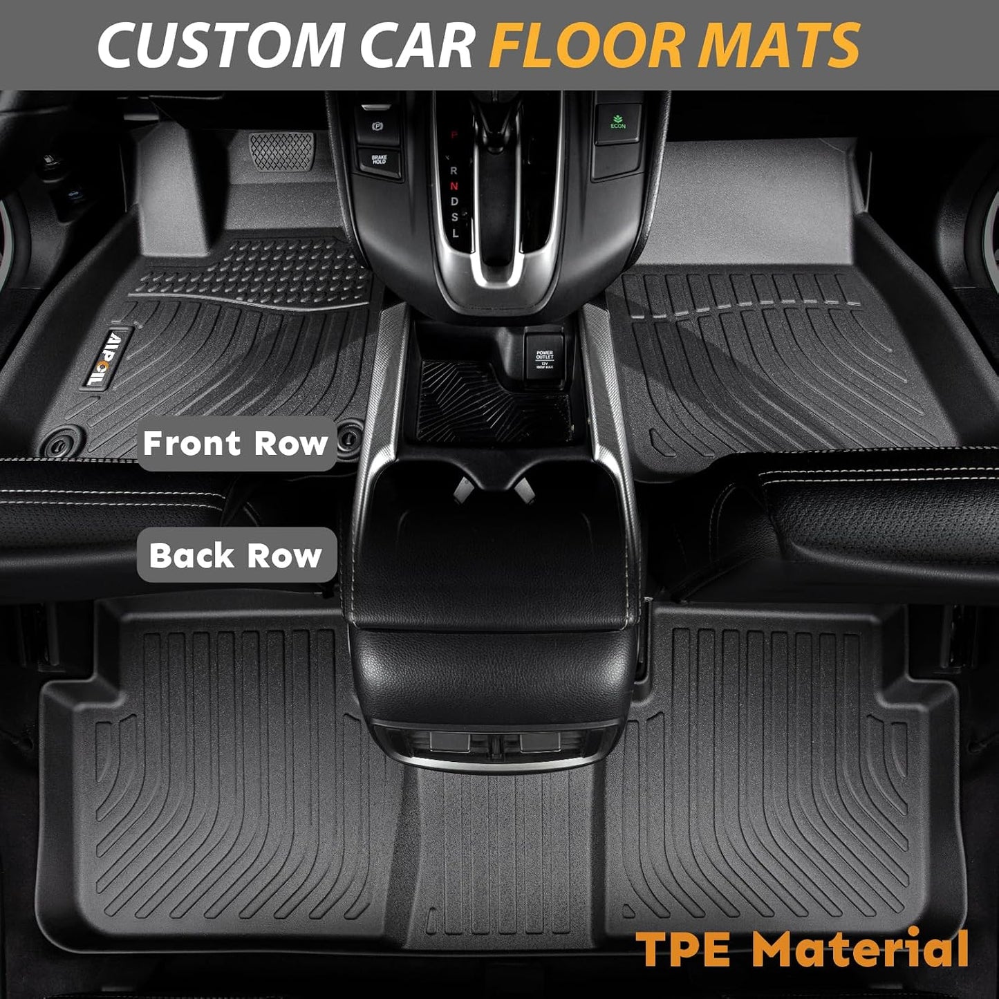 Set alfombrillas carga TPE antiderrap Ford Escape 13-19