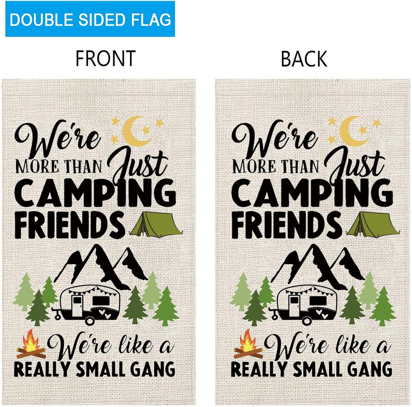 Bandera camping letrero cámper decoración caravana