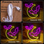 Luz led neón luna murciélago decoración halloween usb