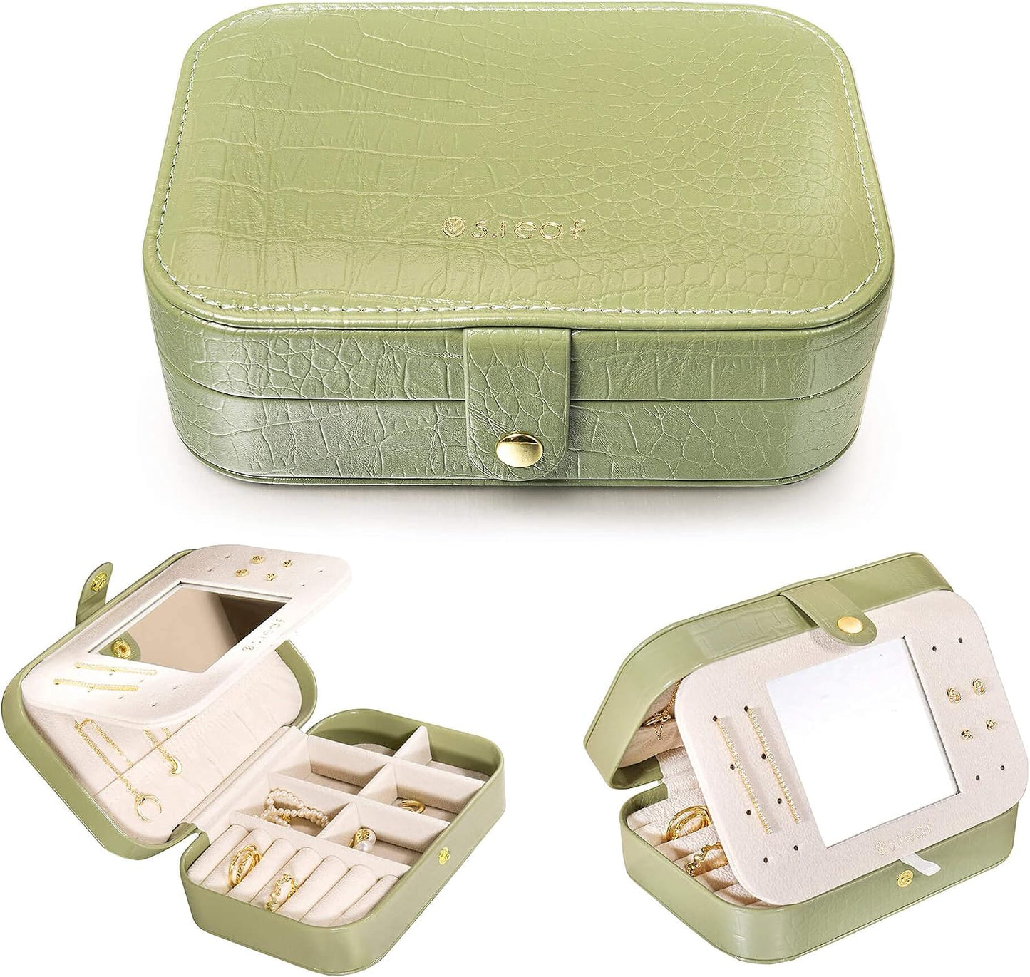Caja organizadora joyas viaje para mujer regalo cumpleaños