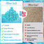 Bolas filtro arena reutiliz. para piscina 1.54lb