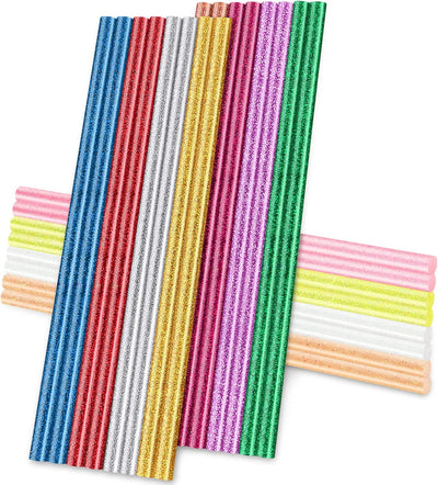 24 Barras Pegamento Caliente Purpurina 0.27" x 8"