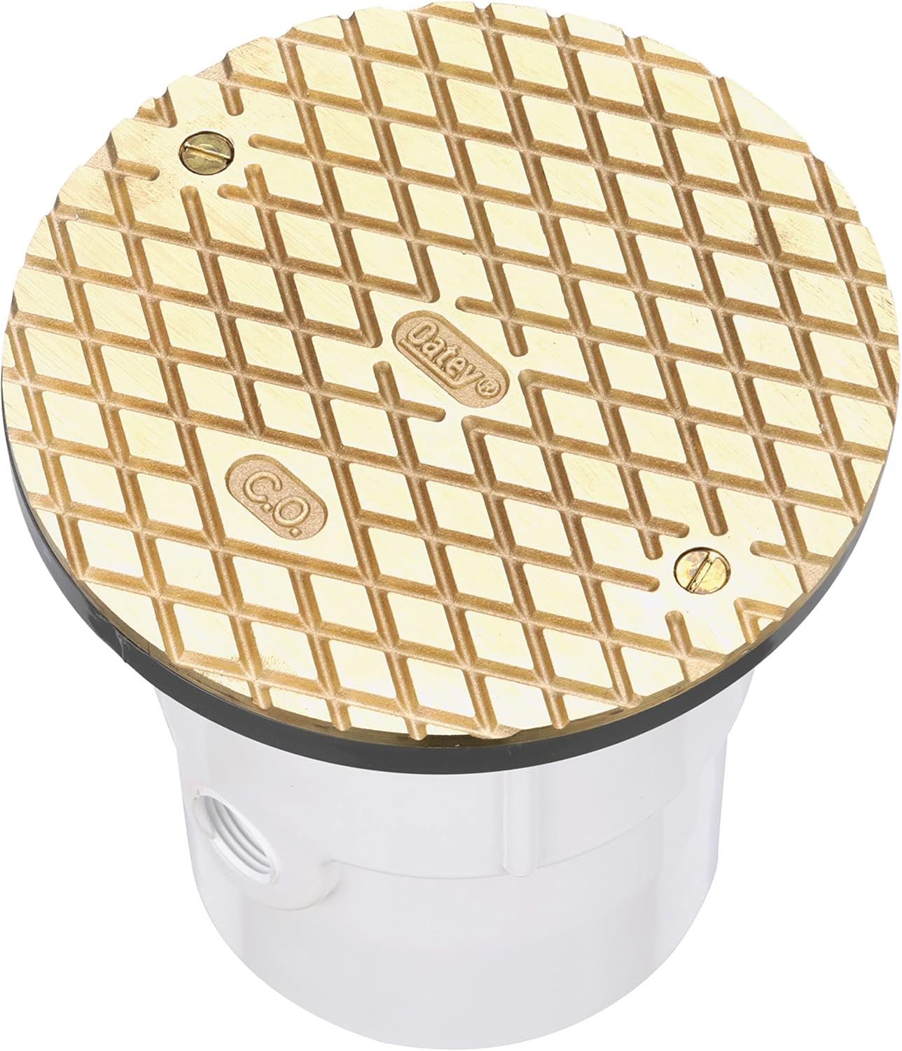 Limpieza PVC 3-4 pulg con cubierta 6pulg blanco