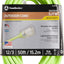 Cable extensión 50ft 12 conductores SJTW verde