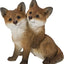 Muñeco Fox Pups abrazando color marrón