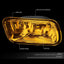 Faros antiniebla lente amarillo Dodge Ram 09-12